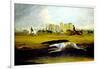 The Pinckney Family Coursing at Stonehenge, 1845-Samuel Spode-Framed Giclee Print