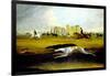 The Pinckney Family Coursing at Stonehenge, 1845-Samuel Spode-Framed Giclee Print