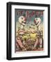 The Pinder's : clowns musiciens-null-Framed Giclee Print