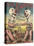 The Pinder's : clowns musiciens-null-Stretched Canvas