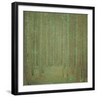 The Pine Forest-Gustav Klimt-Framed Giclee Print