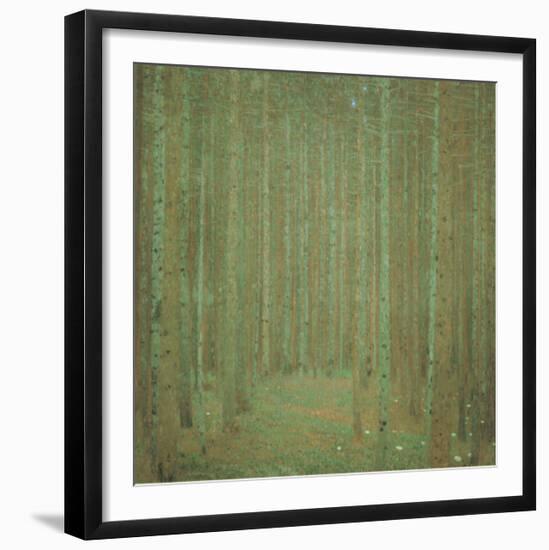 The Pine Forest-Gustav Klimt-Framed Giclee Print