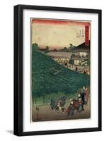 The Pine Tree of Naniwaya in Sakai of Senshu Province, September 1859-null-Framed Giclee Print