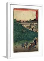 The Pine Tree of Naniwaya in Sakai of Senshu Province, September 1859-null-Framed Giclee Print