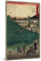 The Pine Tree of Naniwaya in Sakai of Senshu Province, September 1859-null-Mounted Giclee Print