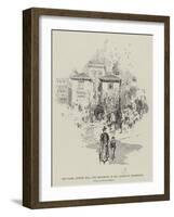 The Pines, Putney Hill, the Residence of Mr Algernon Swinburne-Herbert Railton-Framed Giclee Print