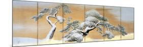 The Pines under Snow-Maruyama Okyo-Mounted Giclee Print