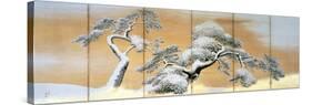 The Pines under Snow-Maruyama Okyo-Stretched Canvas