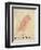 The Pink Bird-Edward Lear-Framed Giclee Print