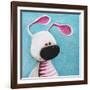 The Pink Bunny-Lucia Stewart-Framed Giclee Print