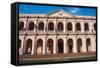 The Pink Cabildo, Museum of the National Congress in Asuncion, Paraguay, South America-Michael Runkel-Framed Stretched Canvas