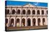 The Pink Cabildo, Museum of the National Congress in Asuncion, Paraguay, South America-Michael Runkel-Stretched Canvas