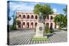 The Pink Cabildo, Museum of the National Congress in Asuncion, Paraguay, South America-Michael Runkel-Stretched Canvas