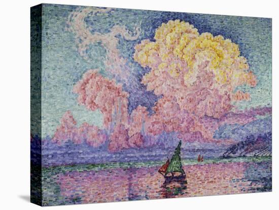 The Pink Cloud (Antibes), 1916-Paul Signac-Stretched Canvas