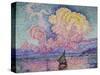 The Pink Cloud (Antibes), 1916-Paul Signac-Stretched Canvas