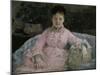 The Pink Dress-Berthe Morisot-Mounted Giclee Print