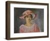 The Pink Hat; Le Chapeau Rose-Henri Lebasque-Framed Giclee Print