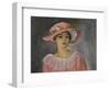 The Pink Hat; Le Chapeau Rose-Henri Lebasque-Framed Giclee Print