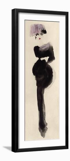 The Pink Hat-Bridget Davies-Framed Giclee Print