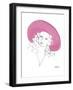 The Pink Hat-Marsha Hammel-Framed Giclee Print