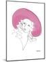 The Pink Hat-Marsha Hammel-Mounted Giclee Print