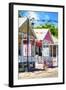 The Pink House II - In the Style of Oil Painting-Philippe Hugonnard-Framed Giclee Print