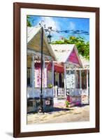 The Pink House II - In the Style of Oil Painting-Philippe Hugonnard-Framed Giclee Print