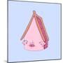 The Pink House-Danielle O'Malley-Mounted Art Print