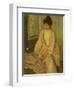 The Pink Kimono-Frederick Carl Frieseke-Framed Giclee Print