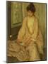 The Pink Kimono-Frederick Carl Frieseke-Mounted Giclee Print