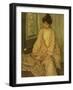 The Pink Kimono-Frederick Carl Frieseke-Framed Giclee Print