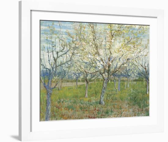 The Pink Orchard, 1888-Vincent van Gogh-Framed Giclee Print