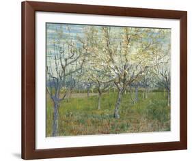 The Pink Orchard, 1888-Vincent van Gogh-Framed Art Print