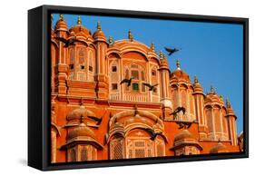 The Pink Palace In Jaipur, India-Lindsay Daniels-Framed Stretched Canvas