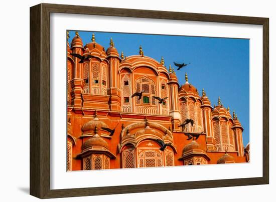 The Pink Palace In Jaipur, India-Lindsay Daniels-Framed Photographic Print