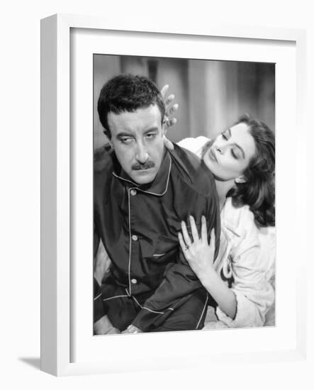 The Pink Panther, Peter Sellers, Capucine, 1963-null-Framed Photo