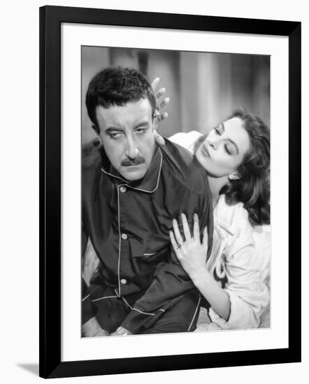 The Pink Panther, Peter Sellers, Capucine, 1963-null-Framed Photo