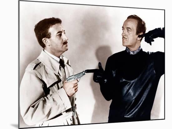 The Pink Panther, Peter Sellers, David Niven, 1963-null-Mounted Photo