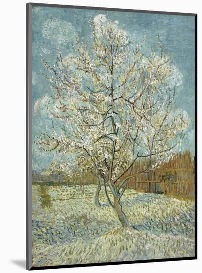 The Pink Peach Tree, 1888-Vincent van Gogh-Mounted Art Print