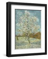 The Pink Peach Tree, 1888-Vincent van Gogh-Framed Premium Giclee Print