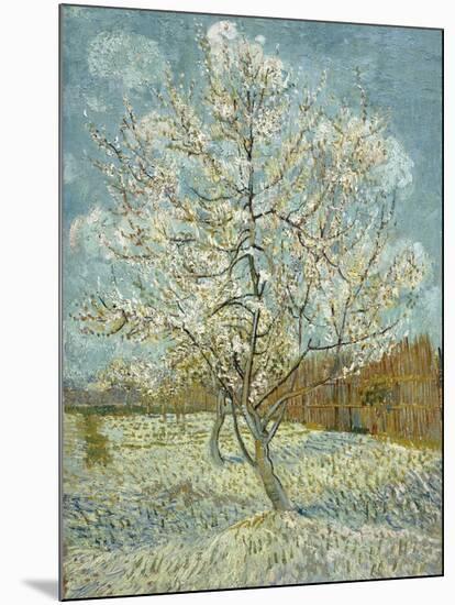 The Pink Peach Tree, 1888-Vincent van Gogh-Mounted Giclee Print