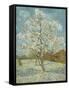 The Pink Peach Tree. Arles, April-May 1888-Vincent van Gogh-Framed Stretched Canvas