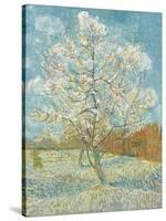 The Pink Peach Tree-Vincent Van Gogh-Stretched Canvas