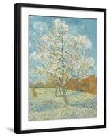 The Pink Peach Tree-Vincent Van Gogh-Framed Giclee Print