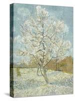 The Pink Peach Tree-Vincent van Gogh-Stretched Canvas