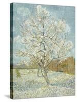 The Pink Peach Tree-Vincent van Gogh-Stretched Canvas