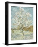 The Pink Peach Tree-Vincent van Gogh-Framed Premium Giclee Print