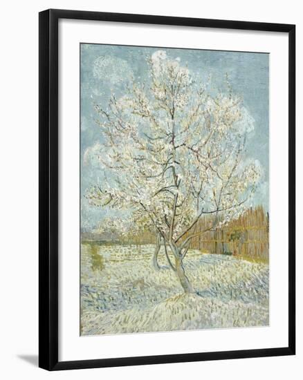 The Pink Peach Tree-Vincent van Gogh-Framed Giclee Print