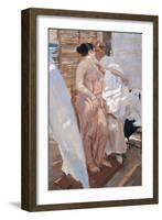 The Pink Robe, After the Bath, 1916-Joaquin Sorolla y Bastida-Framed Giclee Print