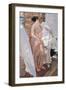 The Pink Robe. after the Bath-Joaquín Sorolla y Bastida-Framed Giclee Print